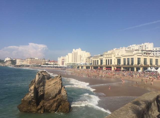 Studio Victoria Centre Grande Plage And Pool Biarritz Kültér fotó