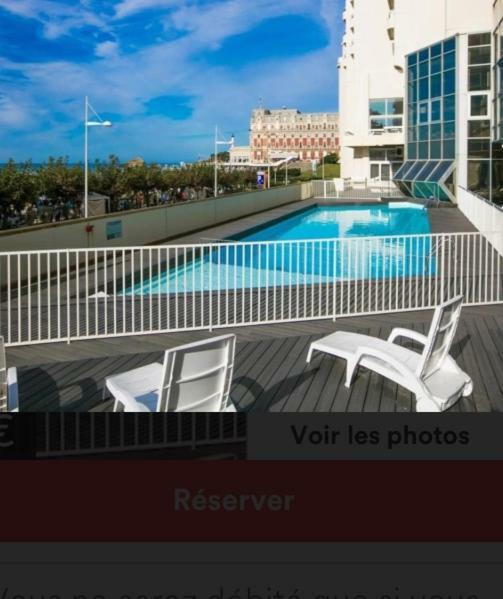 Studio Victoria Centre Grande Plage And Pool Biarritz Kültér fotó